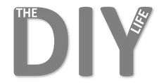 the diy logo is shown in grey and white