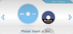 the dvd cover for wii is shown with two discs in front of it and an arrow pointing