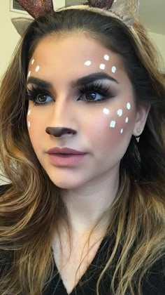 Carnaval Make-up, Christmas Party Makeup, Holiday Party Makeup