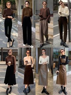 Japan Outfits, Japan Outfit, Black Outfits, Modest Fashion Outfits, Mode Inspo, Autumn Outfit