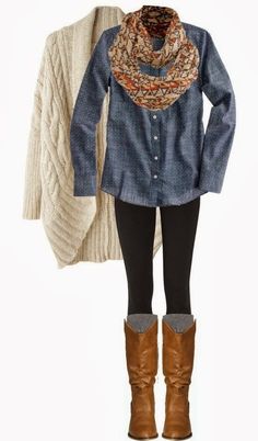 Cute Cute Work Outfits, Pullover Outfit, Legging Outfits, Mode Casual, Casual Winter Outfits, Jennifer Lawrence, Look Casual