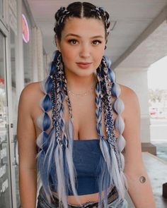 Coachella Hair, Braid In Hair Extensions