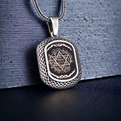 ❃This elegant and custom-designed Solomon's Seal Necklaces combines a historical and mystical touch with modern elegance. This unique jewelry piece is meticulously handcrafted from silver, and every detail is carefully crafted. ❃Ready to Ship in 5-7 Business Days ❃ Free shipping worldwide! ❃Handmade item ❃ Materials:925 Sterling Silver ❃Good Quality Packing & Fast Delivery ❃Production Process: Handcrafted, Artisanal Precision ❃Visit our shop for more items ❄Thank You So Much❄ Solomon Seal, King Solomon Seals, Seal Jewelry, Seal Of Solomon, Star Of David Necklace, Solomons Seal, King Solomon, Necklace Star, Protection Necklace