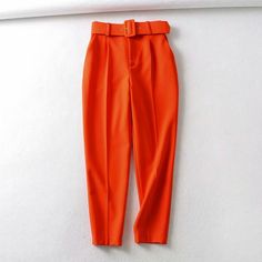 Brand Name: ZEVITYPant Style: Pencil PantsMaterial: PolyesterMaterial: SpandexMaterial: PolyamideMaterial: COTTONFit Type: RegularLength: Ankle-Length PantsDecoration: PocketsDecoration: SashesDecoration: Fake ZippersOrigin: CN(Origin)Season: Spring/AutumnWaist Type: HIGHModel Number: P575Pattern Type: SolidStyle: CasualFront Style: FlatFabric Type: BroadclothClosure Type: Zipper FlyGender: WOMEN Women High Waist Pants, Gray Hoodies, Fall Blazer, High Waisted Dress Pants, Retro Pants, Office Pants, Yellow Pants, Costume Intero, Ankle Length Pants