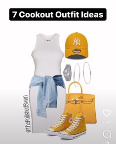 Target Dress Outfit, Baddie Outfits Sneakers, Grown Women Outfits Spring, Summer Cookout Outfit Black Women, House Warming Outfit, Blue Casual Outfits For Women, Cookout Outfit Summer Casual, Spring Evening Outfit, Summer Curvy Outfits