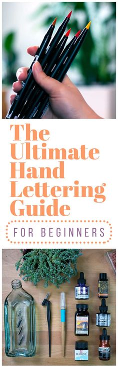 the ultimate hand lettering guide for beginners