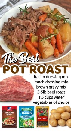 the best pot roast italian dressing mix