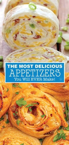 the most delicious appetizers you will ever make are on display in this book