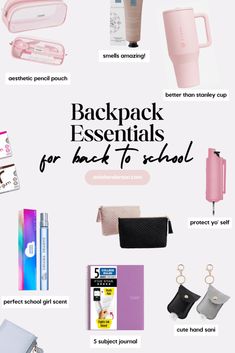 College Bag Aesthetic, College Bags For Girls Student, College Backpack Aesthetic, Aesthetic College Dorm, College Bags For Girls, Bags College