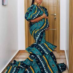 African Print Maternity Maxi Dressafrican Print Maternity - Etsy Maxi Dress For Pregnant Women, African Print Maternity Dresses, Photoshoot African, African Maternity, Gown Ankara, African Maternity Dresses, African Mermaid, Latest African Styles, Dress For Pregnant Women