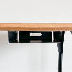 A sleek and sturdy shelf that fits perfectly under your desk. Great for decluttering your work area or for storing laptops, tablets, and notebooks. Laser-cut from 16 ga mild steel, then precisely bent to shape and powder coated in a matte black finish. Size: 11.5 x 12 x 2.5 (Dimensional Photo in Images) Includes:- Qty 1 Under Desk Storage Shelf- Qty 4 included 3/4" screws for installation ©Bold MFG Home Office Desk Organization, Mason Jar Shelf, Office Desk Organization, Steel Shelf Brackets, Office Desk Storage, Creative Desks, Under Desk Storage, Metal Shelf Brackets, Desk Legs