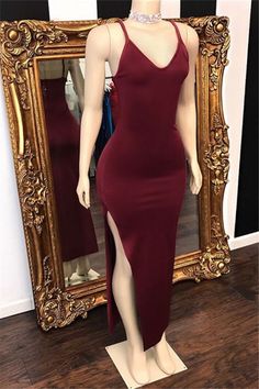 V Neck Prom Dresses, Burgundy Prom Dress, Looks Party, Perfect Prom Dress, Prom Dresses Online, Looks Chic, Mermaid Prom Dresses, Fashion Mode, Prom Dresses Long