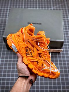 Orange Trainers, Fire In The Sky, Sneaker Heads, Luxury Lifestyle Fashion