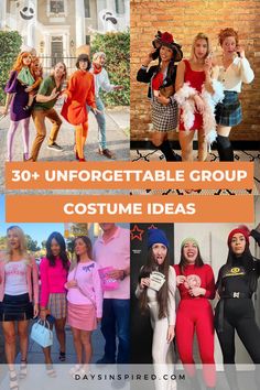 the ultimate guide to unforgetable group costume ideas