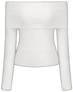 Fitted White Forever 21 Top, Fall Pullover Sweaters, Fall Pullover, Knitted Long Sleeve, Forever 21 Sweater, Long Sleeve Knit Tops, Tops Fall, Dream Clothes, Shoulder Sweater