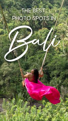 Want to know the best photo spots in Bali? We've got you covered, sis! This Black girl Bali vacation guide shares our favorite Bali photoshoot locations. When you come on a Travel Divas Bali vacation we make sure that you get all the gorgeous photos in one of the most iconic locations in the world. You'll get the Bali classic photos like the Bali swing, & private Bali photo sessions to make you feel like the queen you are! Check out these Bali photo poses and ideas on the blog & join us! Bali Picture Ideas, Bali Swing, Photoshoot Locations, Travel Photography Tips