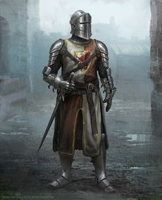 Urban City Street, Heavy Armor, Plate Armor, Knight Armor, Medieval Armor, Medieval Knight, Urban City, Fantasy Armor