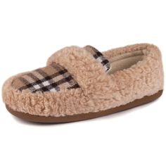 PRICES MAY VARY. Classic Appearance——Zizor has always been attaching great importance to stylishness of slippers. Fuzzy fleece combined with plaid prints makes the slippers very popular during our customers. Anti-skid Hardsole——The thick rubber outsole provides comfort, support and stability. You can run out to grab the mail or something but they're still soft enough to wear around the house. Toasty Warm——The fleece insides keep your feet warm but not sweaty. As the weather started to get colder Modified Clothing, Foam House, Bear Slippers, Cozy Slippers, Comfy Slippers, Plush Slippers, Amazon Favorites, Fuzzy Slippers, Loafer Slippers