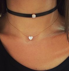 Braclets Diy, Chocker Necklace, Choker Pendant, Black Choker, Stylish Jewelry, Choker Necklaces, Diy Jewellery