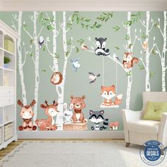 the forest wall decals are perfect for any child's room