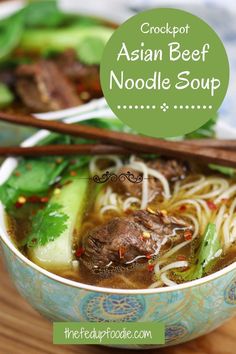 Asian Broth Soup Noodle Bowls, Crockpot Asian Soup Recipes, Oxtail Noodle Soup, Szechuan Beef Noodle Soup, Japanese Beef Noodle Soup, Beef Noodle Bowls Asian, Beef Ramen Noodle Recipes Easy Soup, Asian Beef Broth, Korean Beef Broth Soup