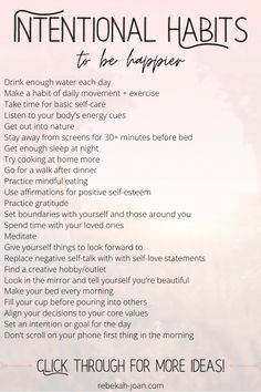 Habits To Improve Your Life, Positive Self Esteem, Vie Motivation, Negative Self Talk, Life Improvement, Positive Self Affirmations, Self Talk, Mental And Emotional Health, Self Care Activities