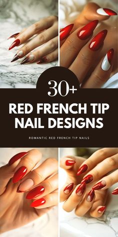 Refresh your manicure with these 30+ red French tip nail ideas for 2025. From dark shades and short lengths to designs featuring tortoise shell and cheetah print, find the perfect style to express yourself. Save this pin to your "Beauty Inspiration" board and explore the full article for more options.