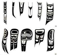 an image of different types of totems