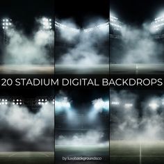 Stadium Background For Editing, Background For Football Poster, Football Nights And Stadium Lights, Stadium Background, Photography Sport, Stadium Lights, Stadium Lighting, Light Backdrop, Sports Arena