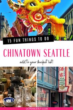 15 must-try experiences and places in Seattle's dynamic Chinatown neighborhood. Seattle Trip, Traditional Market, Asian Culture