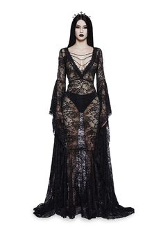 Widow Gothic Clothing, Shoes, & Accessories | Dolls Kill Spiderweb Lace Dress, Fitted Gothic Maxi Dress, Gothic Long Sleeve Sheer Dress, Widow Dollskill, Gothic Gowns, Killstar Dress, Club Attire, Queen Costume, Corset Mini Dress