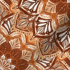 an abstract pattern with brown and white colors