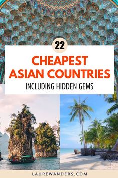 Best Asian Countries To Visit, Best Places To Visit In Asia, Cheap Countries To Visit, Asian Countries To Visit, Asia Travel Bucket List, Cheap Travel Destinations, Asia Vacation, Traveling Asia