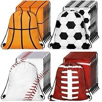 Cinch Sack, Sports Party, Sport Style, Drawstring Bags, Favor Bag, Party Favor Bags, Candy Bags, Party Items, Favor Bags