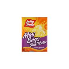 jelly time mini bags blast - o - butter, 10 ctr bag each pack