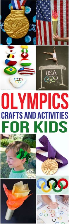 olympic crafts and activities for kids