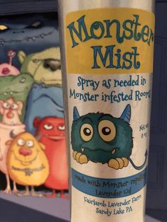 Does your toddler do anything to avoid going to bed? Is your child afraid of the dark? Is bedtime a struggle because the Under-The-Bed Monster is lurking in their bedroom? Lavender spray is just what you need! Try our MONSTER MIST Lavender Sleep spray made with monster-repelling Lavender Essential Oil and Lavender Water to keep away the monsters and encourage a peaceful sleep. Let your child spray MONSTER REPELLING SPRAY in their closets or under the bed - any dark corners where those pesky mons Bed In The Closet, Lavender Sleep Spray, Bedroom Lavender, Monsters Under The Bed, Lavender Sleep, Monster Spray, Lavender Products, Lavender For Sleep, Sleep Spray