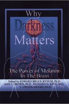 the book cover for why drows matter matters, which features an image of a brain and