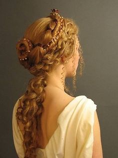 Another Steampunk set...Please? PETITION [Pics Galore!] 34 Sigs ... Roman Hairstyles, Greek Hair, Gaun Abad Pertengahan, Historical Hairstyles, Victorian Hairstyles, Rose Hair, Pretty Hairstyles