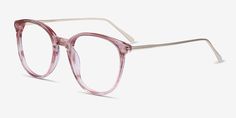 Oriana - Pink Eyeglasses with Personality | EyeBuyDirect Pink Frame Glasses, Pink Eyeglasses, Double Stud, Pink Glasses, Pink Frame, Glasses For Women, Pink Frames, Mama Style, Frame Glasses