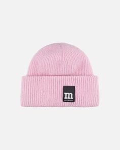 The Sumut knitted beanie is made of a certified mohair and merino wool blend. The beanie has a thick hem that is folded over twice. The Marimekko label is sewn on the front. Knitted Beanie, Knit Beanie, Merino Wool, Wool Blend, Light Pink, Bag Accessories, Gift Card, Wool, Sewing