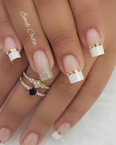 Winter Nail Design, Smink Inspiration, Super Nails, Winter Nail Designs, Winter Nail, Fancy Nails