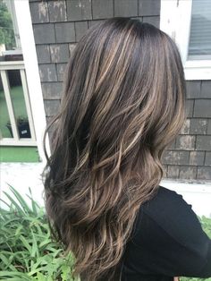 Dark Brown Transition To Blonde, 10 Major Winter Hair Colors, Toned Highlights, Ashy Brown, Winter Hair Colors, Color Balayage