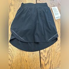 Lululemon Size 0 Black Hotty Hot High Rise Skirt Lined Skort Nwt High Rise Skirt, Shorts Lululemon, Skorts, Lululemon Athletica, High Rise, Womens Shorts, Skirt, Women Shopping, Black