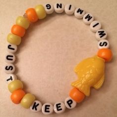 Nemo kandi Funny Kandi Bracelets Sayings, Kandi Beads, Rave Kandi