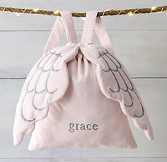 Playroom | Restoration Hardware Baby & Child Donuts Wallpaper, Angel Wings Backpack, Wings Backpack, Velvet Backpack, Restoration Hardware Baby, Baby Diy, Creation Couture, Diy Couture, Restoration Hardware