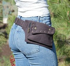 Waist Pack Festival Fanny Pack Belt Bag Steampunk Hip Bag Utility Belt Bohemian | eBay Hip Satchel, Leather Utility Belt, Hip Pouch, Festival Belt, Utility Belt, Belt Pouch, Feel Safe, Hip Bag, Leather Products