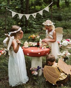 4de Verjaardag, Woodland Fairy Party, Fairy Costumes, Fairy Tea Parties, Forest Party