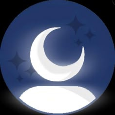 the crescent and star symbol is shown on a dark background