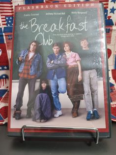 the breakfast club movie poster on display